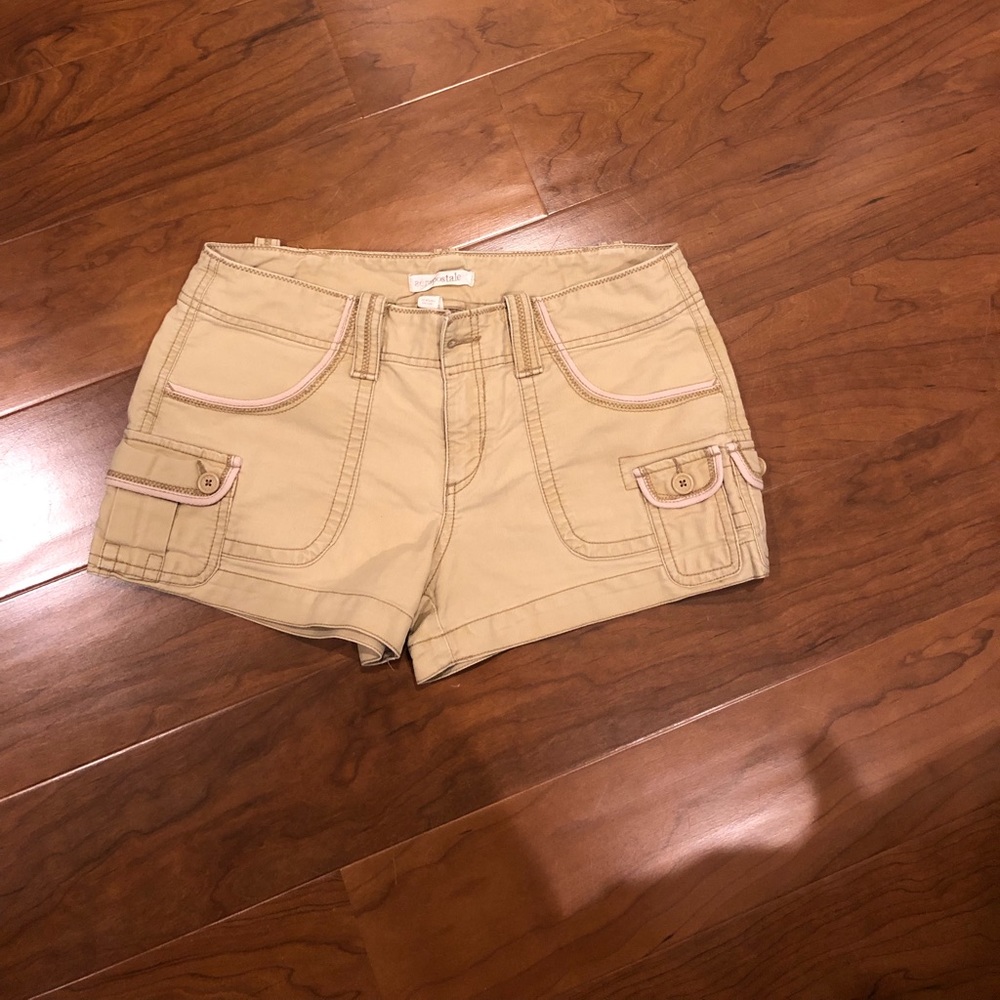 Beige shorts